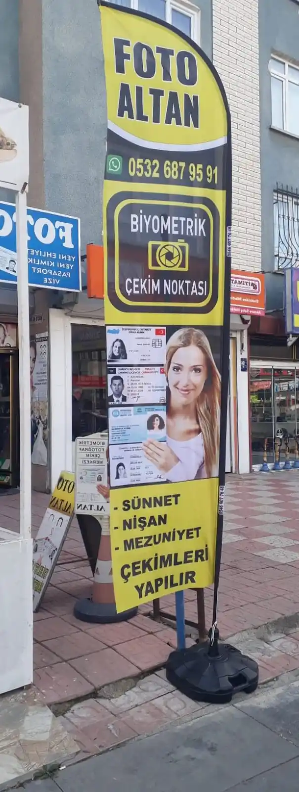 Fotoğrafçı Yelken Bayrağı-1