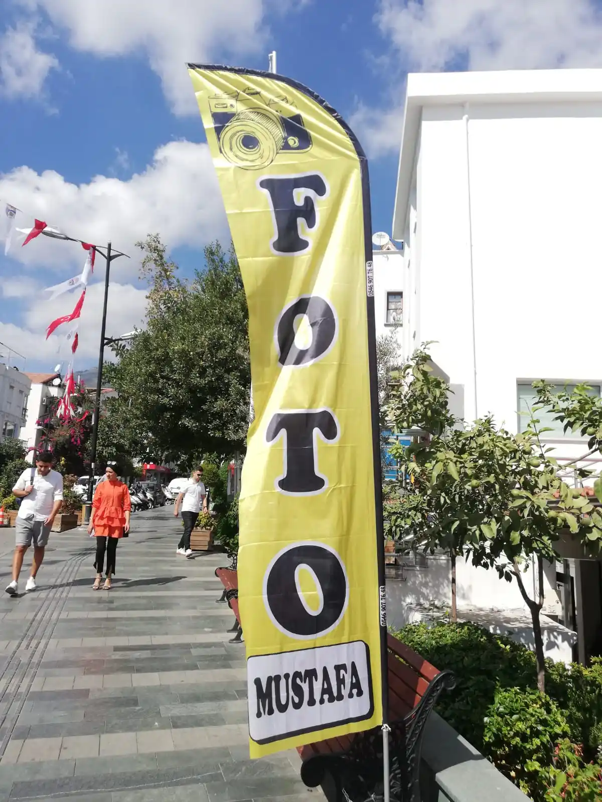 Fotoğrafçı Yelken Bayrağı-14