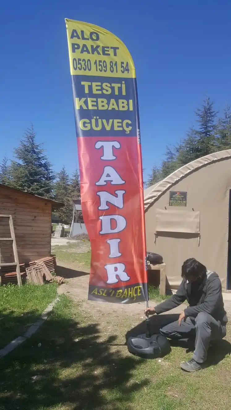 Kebapçı Yelken Bayrağı-3